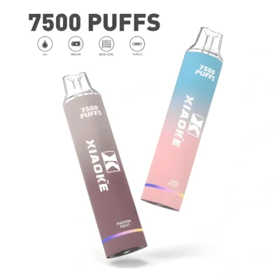 Xiaoke 7500 Puffs：梟客一次性電子煙・超大容量長續航拋棄式煙桿！
